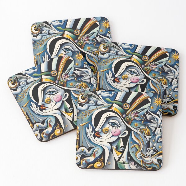 Item preview, Imagine a Cubist painting called "Madness" designed and sold by aleksandr13.
