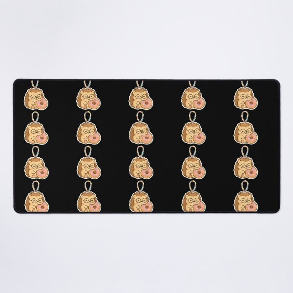 Item preview, Cute hedgehog Kawaii keychain designed and sold by DamioPolArt.