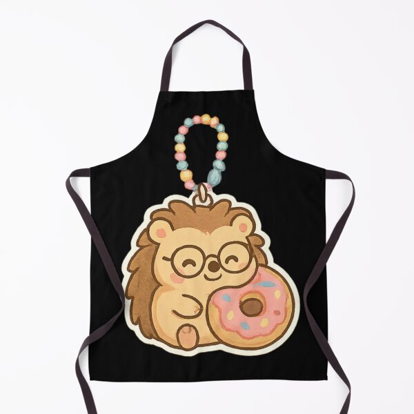 Item preview, Cute hedgehog Kawaii keychain designed and sold by DamioPolArt.