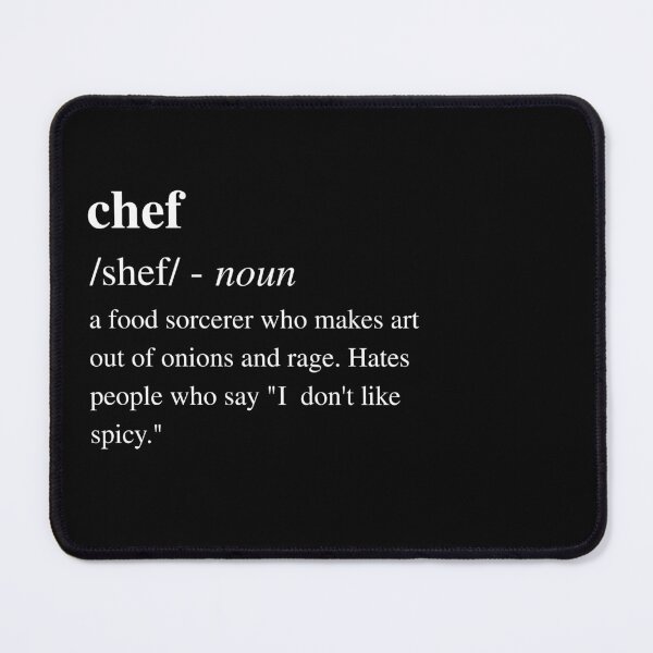 Item preview, Chef- Funny Dictionary Quote designed and sold by RomeoSketches.