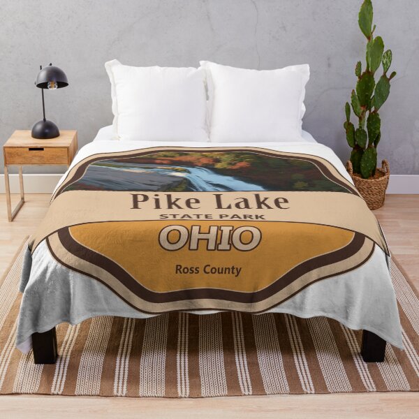 Item preview, Pike Lake State Park, Ross County, Ohio designed and sold by Wanderful-roads.