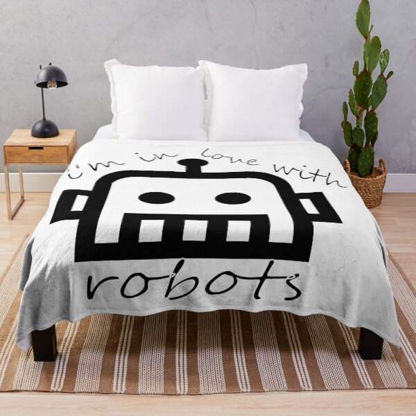 Item preview, I’m in Love With Robots – Robot & Technology Design – Sci-Fi & Tech Lover Gift designed and sold by sednalafandy79.