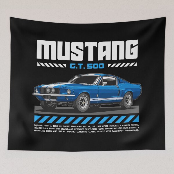 Item preview, 1967 Mustang Shelby GT500 designed and sold by squeal tires.