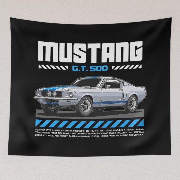 Item preview, 1967 Mustang Shelby GT500 designed and sold by squeal tires.