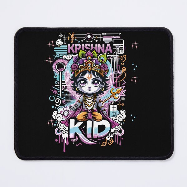 Item preview,  Yoga merch with lord Krishana,krsna, version hare krishna 55A Lord krishn, krishna ashtami  Speacial design 55A designed and sold by mndesignworx.