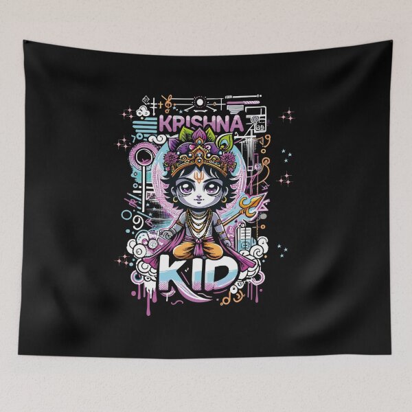 Item preview,  Yoga merch with lord Krishana,krsna, version hare krishna 55A Lord krishn, krishna ashtami  Speacial design 55A designed and sold by mndesignworx.