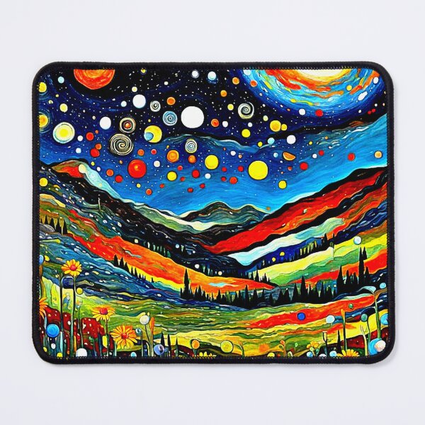 Item preview, Moonlit Mountain Meadow 4 designed and sold by George Hutton Hunter.