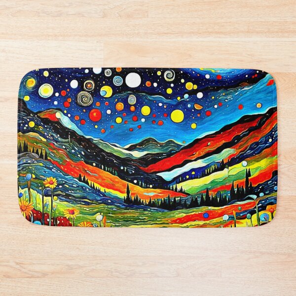 Item preview, Moonlit Mountain Meadow 4 designed and sold by George Hutton Hunter.