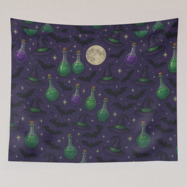 Item preview, Vintage Bats and Witches Hats designed and sold by DarkDesiresAU.