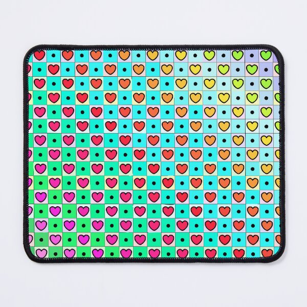 Item preview, Retro Pixel Heart Pattern – Cute Gradient Grid designed and sold by IMAGENACTION.