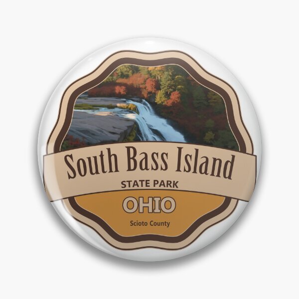 Item preview, South Bass Island State Park, Scioto County, Ohio designed and sold by Wanderful-roads.