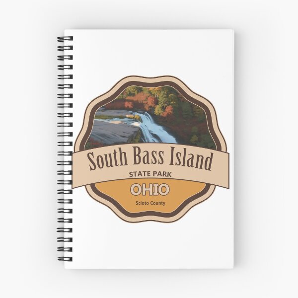 Item preview, South Bass Island State Park, Scioto County, Ohio designed and sold by Wanderful-roads.