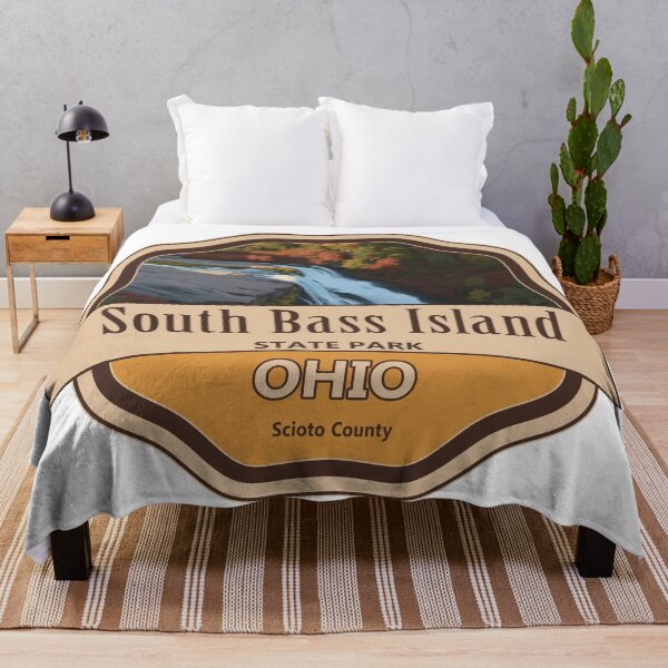 Item preview, South Bass Island State Park, Scioto County, Ohio designed and sold by Wanderful-roads.