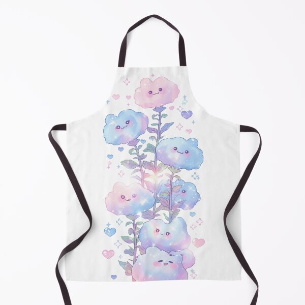 Item preview, Kawaii Cloud Blossoms – Pastel Puff Flowers designed and sold by anonxmiss.