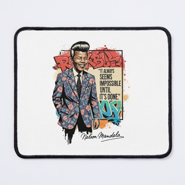 Item preview, Nelson Mandela, Freedom, Justice, black history, Funnyfits70, retro, vintage, meme, funny, humor designed and sold by FunnyFits70.