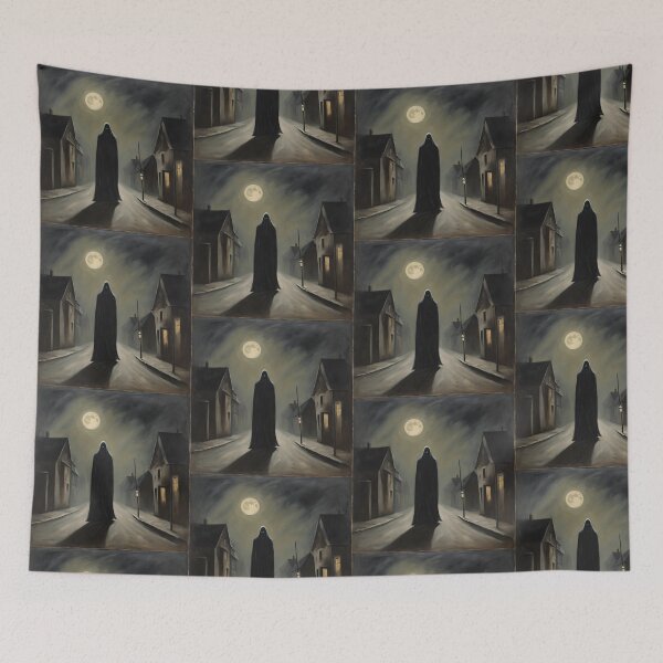 Item preview, The Scary Ghost and the Moonlit Night designed and sold by Diclebaybas.