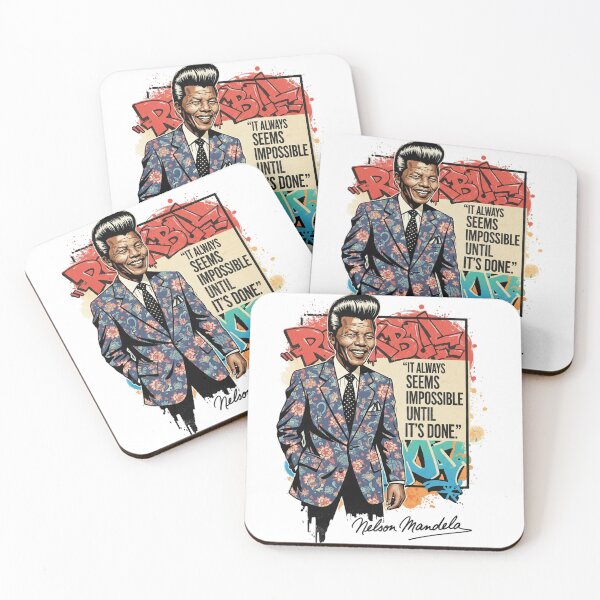 Item preview, Nelson Mandela, Freedom, Justice, black history, Funnyfits70, retro, vintage, meme, funny, humor designed and sold by FunnyFits70.
