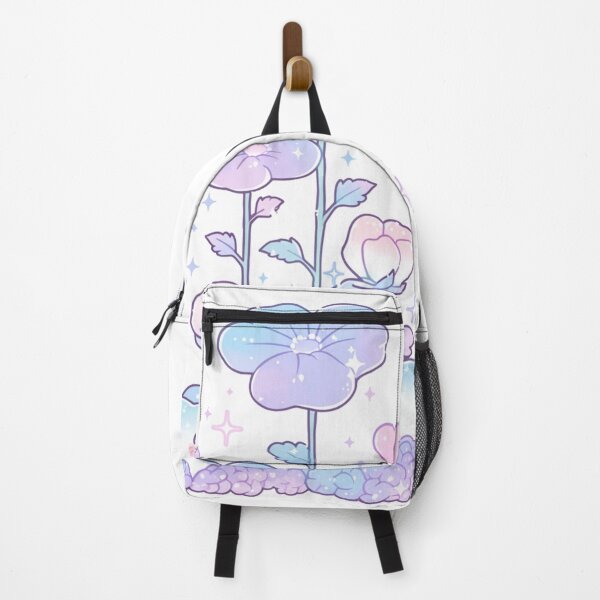 Item preview, Kawaii meow Garden – Sparkly Pastel Cat Blossoms designed and sold by anonxmiss.