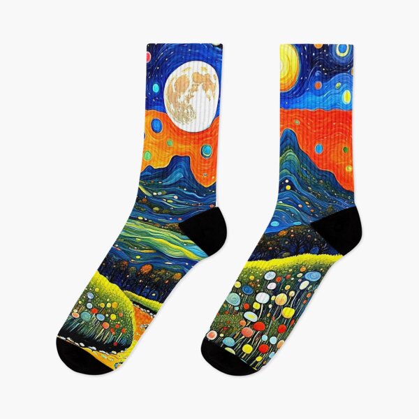 Item preview, Moonlit Mountain Meadow 5 designed and sold by George Hutton Hunter.