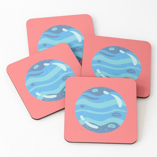 Item preview, Blue Planet Space Vibes Sticker designed and sold by Shivamj.