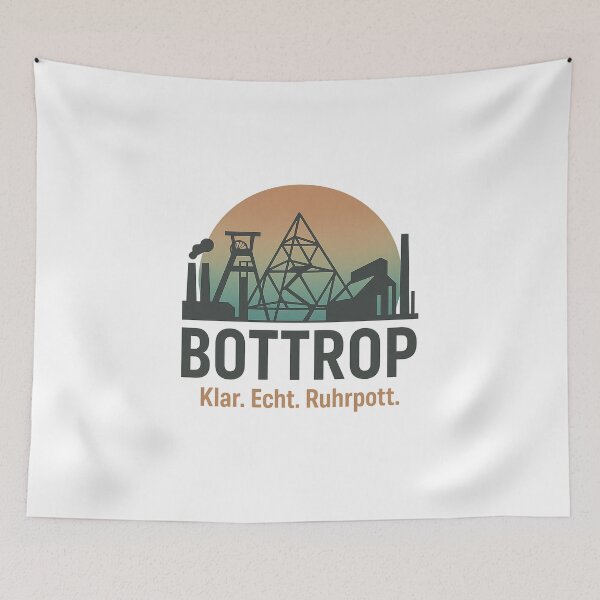 Item preview, Bottrop Skyline Tetrahedron – Ruhrpott Design with Zeche & Alpincenter designed and sold by Domci.