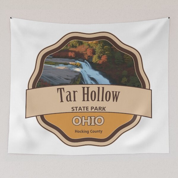 Item preview, Tar Hollow State Park, Hocking County, Ohio designed and sold by Wanderful-roads.