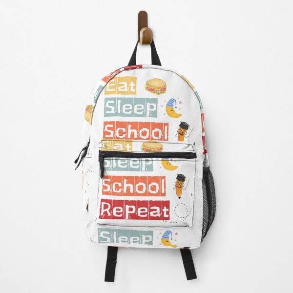 Item preview, Eat. Sleep. School. Repeat designed and sold by Glitteringworld.