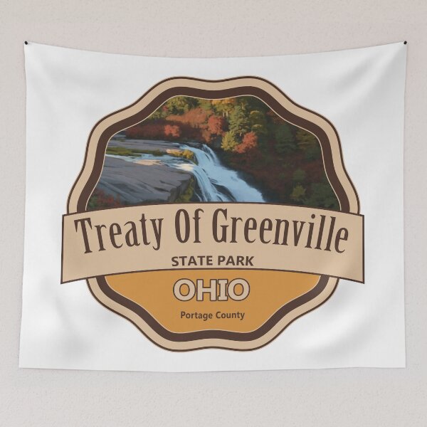Item preview, Treaty Of Greenville State Park, Portage County, Ohio designed and sold by Wanderful-roads.