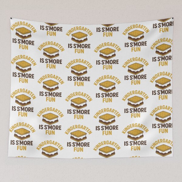 Item preview, Kindergarten Is S'more Fun Back to School First Day Design designed and sold by BunBuntheDog-.