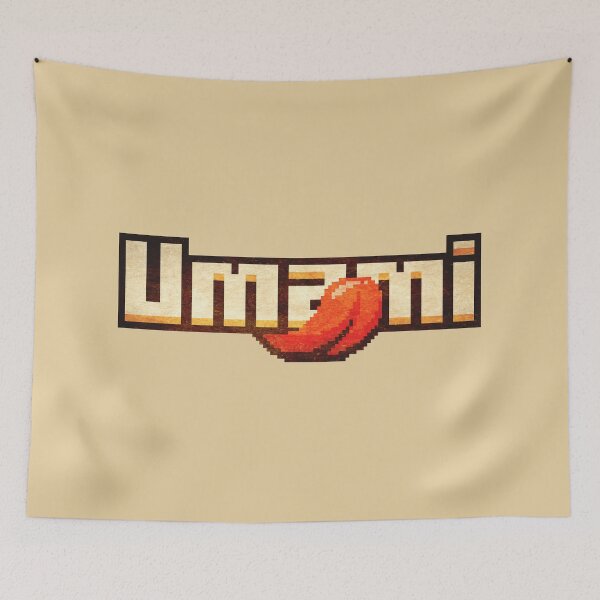 Item preview, Umami Japanese Flavor Pixel Art Food Design designed and sold by PixelDrukiPL.