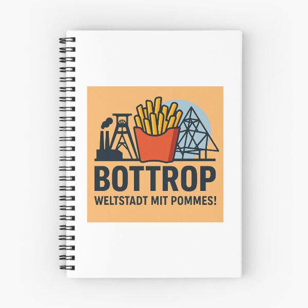 Item preview, Bottrop “World City with Fries” – Funny Ruhrpott Design designed and sold by Domci.