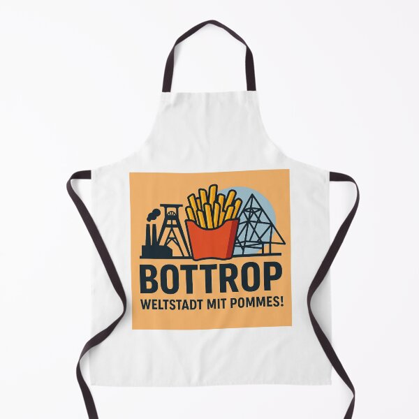 Item preview, Bottrop “World City with Fries” – Funny Ruhrpott Design designed and sold by Domci.