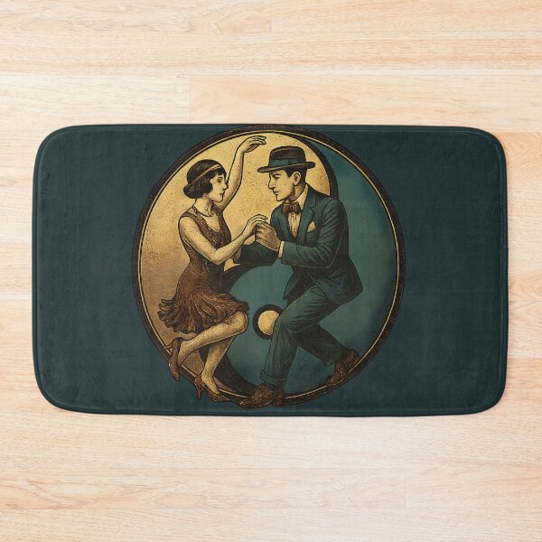 Item preview, Vintage Swing Dance Yin Yang Harmony designed and sold by Shoot-The-Moon.