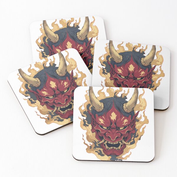 Item preview, Noh Theater Hannya Mask Art designed and sold by bapupa.