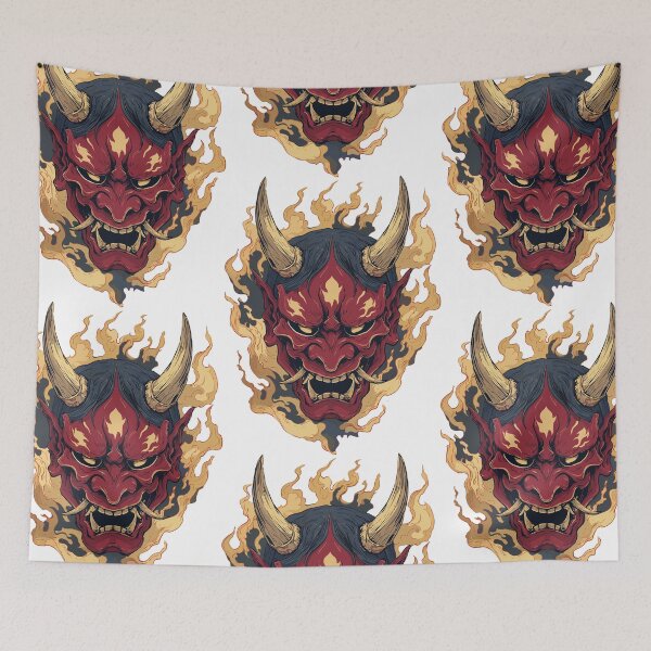 Item preview, Noh Theater Hannya Mask Art designed and sold by bapupa.