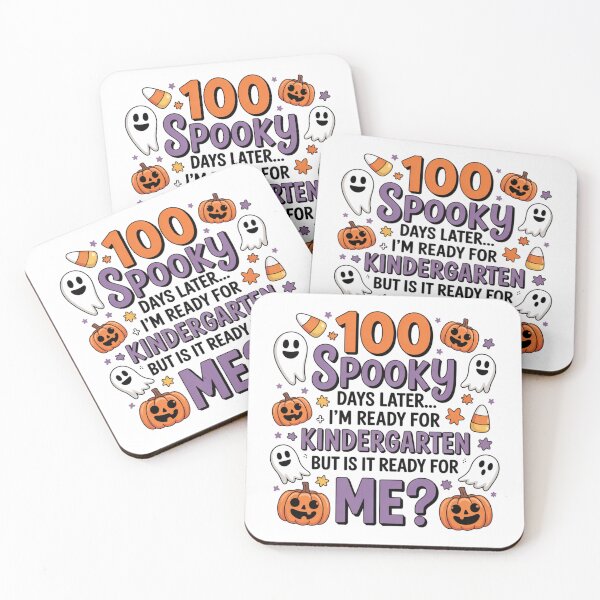 Item preview, 100th Spooky Days Later I’m Ready for Kindergarten But Is It Ready for Me – Halloween T-SHIRTS  designed and sold by podlook.
