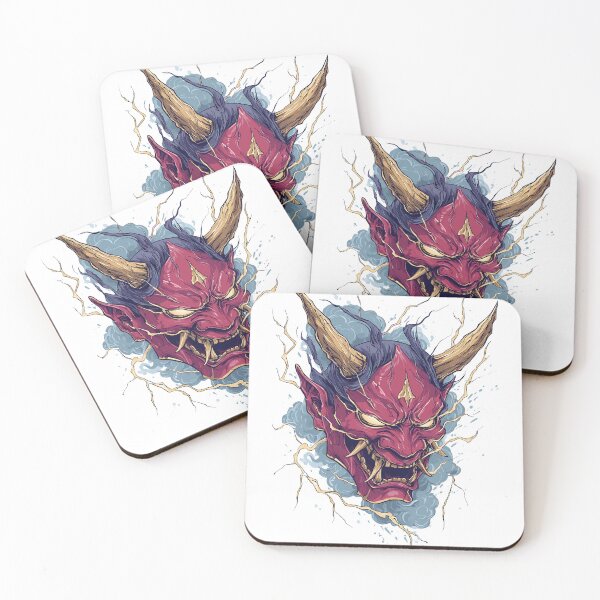Item preview, Theatrical Hannya Mask Art designed and sold by bapupa.