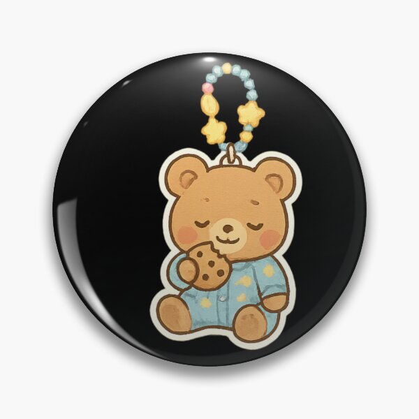 Item preview, Cute bear Kawaii keychain designed and sold by DamioPolArt.