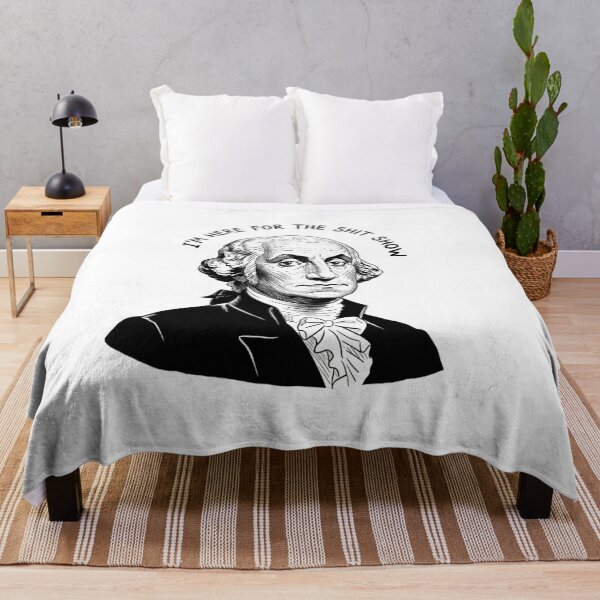 Item preview, George Washington, Shit Show, history, president, Funnyfits70, retro, vintage, meme, funny, humor designed and sold by FunnyFits70.