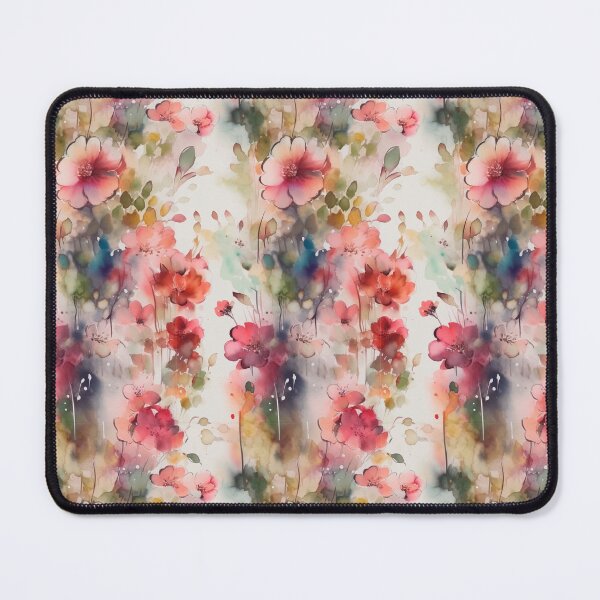 Item preview, Garlands of pink watercolor flowers designed and sold by Baart72.