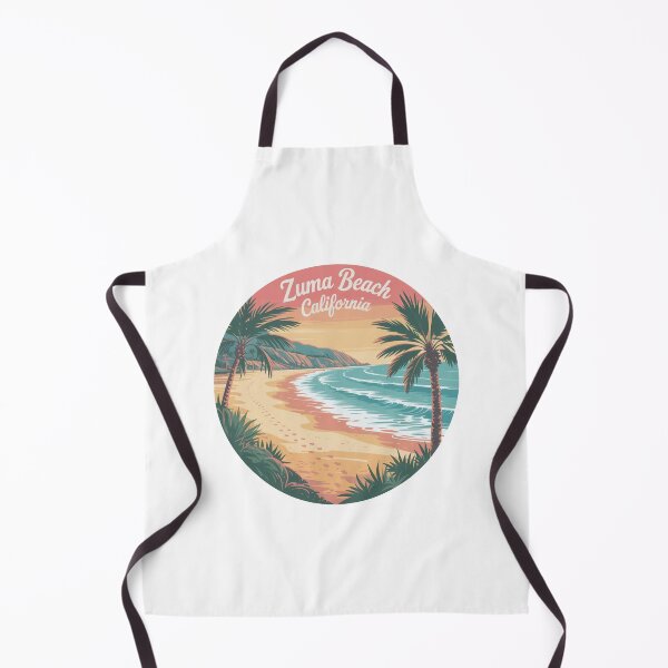 Item preview, Zuma Beach California Sunrise – Vibrant Retro Coastal Design designed and sold by CircinusStore.