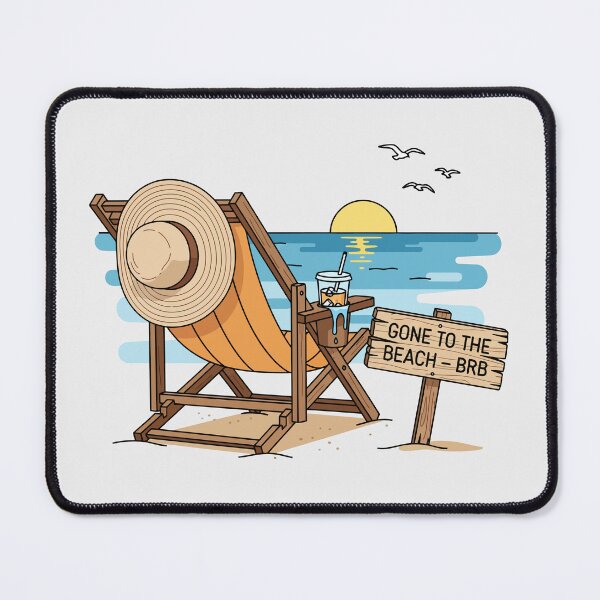 Item preview, Gone to the beach - BRB designed and sold by Amir Faysal.