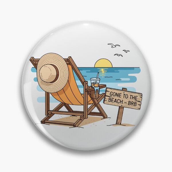 Item preview, Gone to the beach - BRB designed and sold by Amir Faysal.