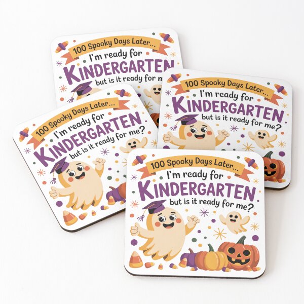 Item preview, 100th Spooky Days Later I’m Ready for Kindergarten But Is It Ready for Me – Halloween T-SHIRTS  designed and sold by podlook.