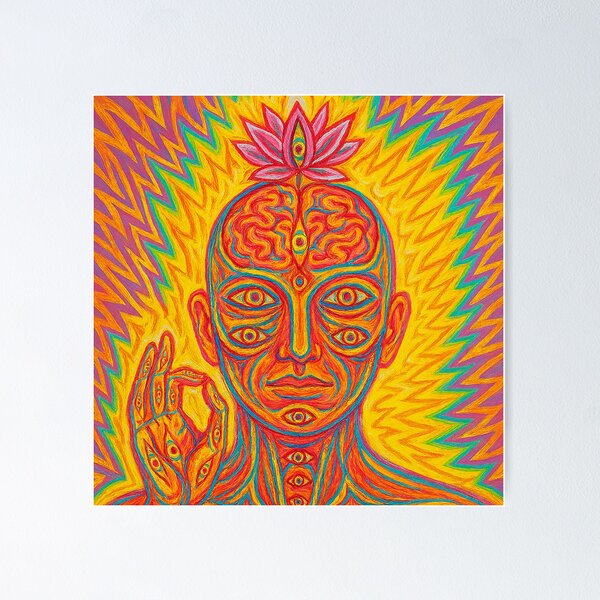 Item preview, Cosmic Enlightenment Mudra designed and sold by zzz888.