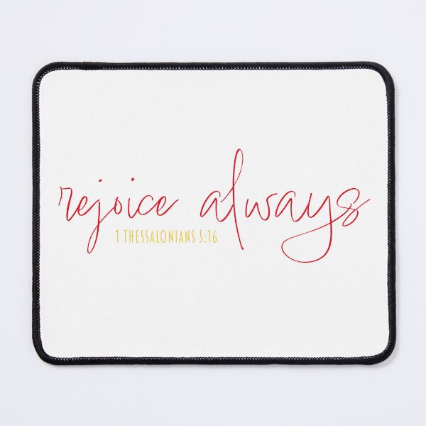 Item preview, Rejoice Always – 1 Thessalonians 5:16 Scripture Joy | Bible Verse | Minimalist designed and sold by JirehKollezion.