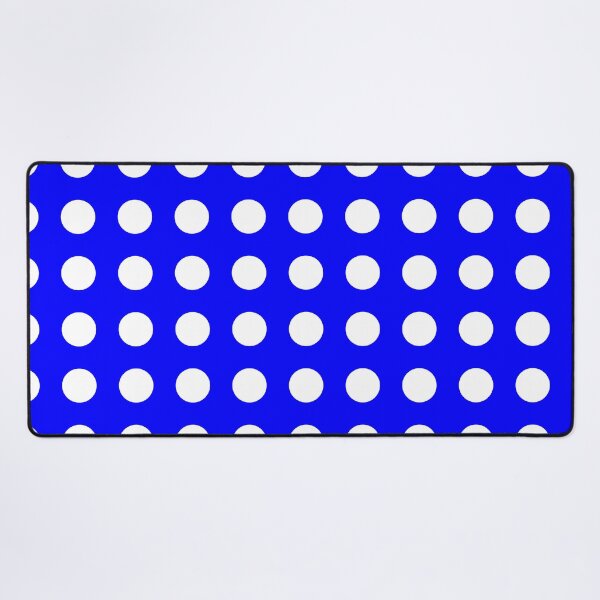 Item preview, White Polka Dots on Blue* designed and sold by Goods4SaleNow.