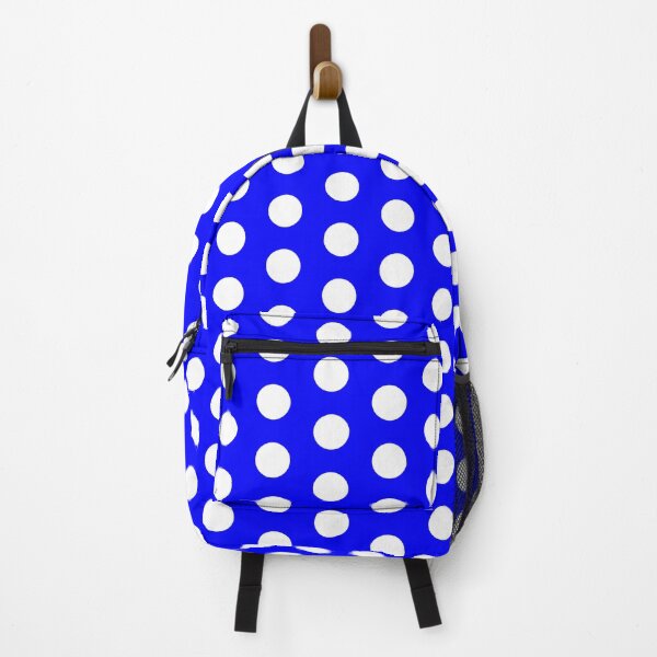 Item preview, White Polka Dots on Blue* designed and sold by Goods4SaleNow.
