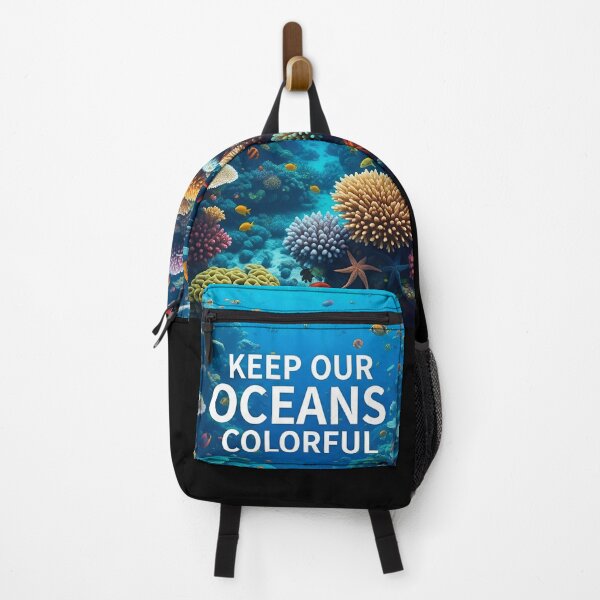 Item preview, Keep Our Oceans Colorful designed and sold by ART-POD-PL.