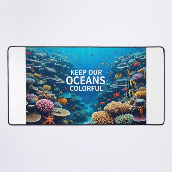 Item preview, Keep Our Oceans Colorful designed and sold by ART-POD-PL.